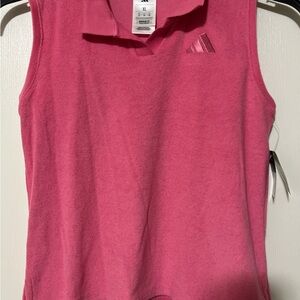 Adidas Kids Pink Polo Shirt